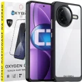 Etui na telefon Xiaomi POCO F7 ULTRA Oxygen Pure Czarne + Szkło Hartowane 9H.webp