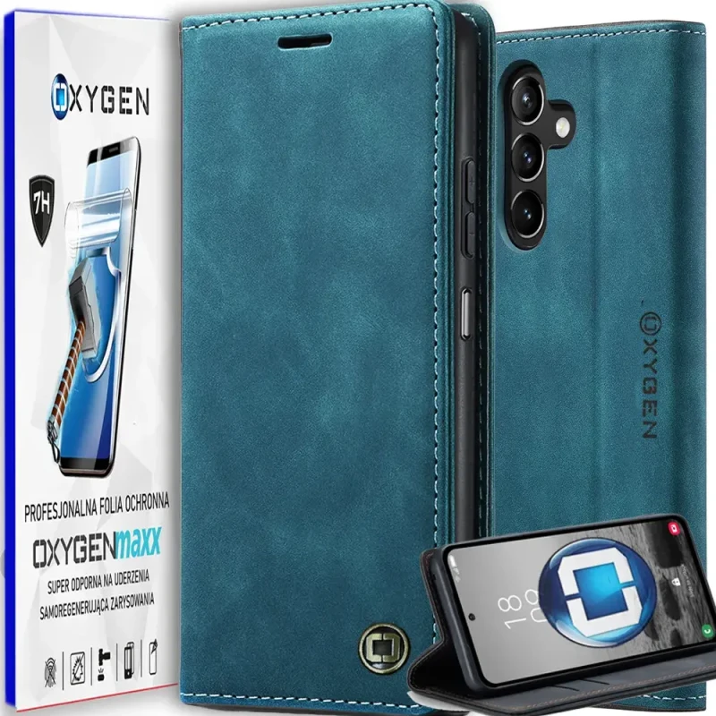 Etui na telefon Samsung Galaxy A36 5G Oxygen BooK Morskie + Super Folia.webp