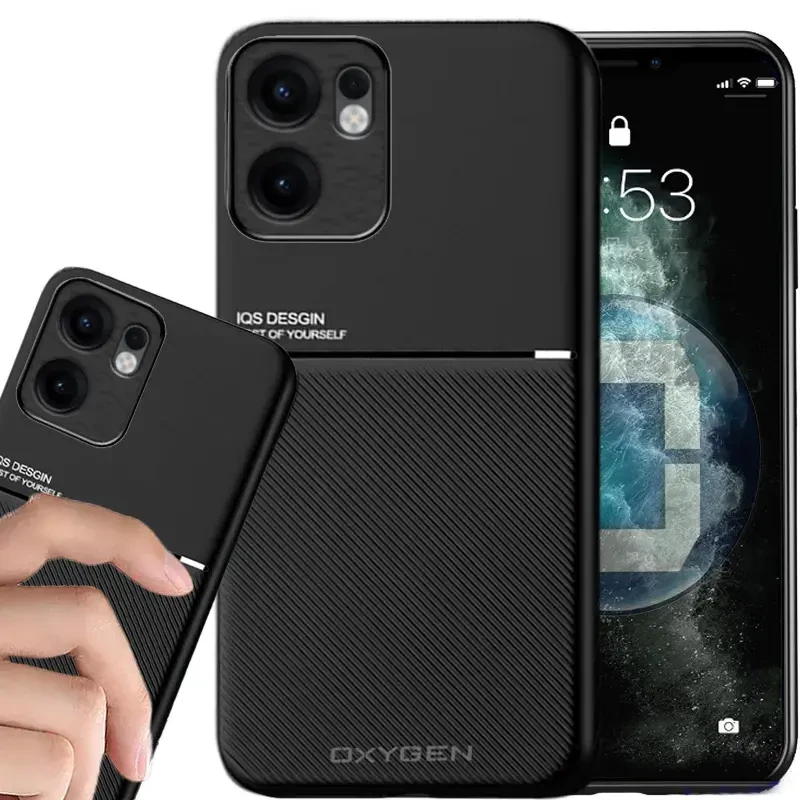 Etui na telefon Oppo Reno13 F 5G Oxygen IQS Czarne.webp