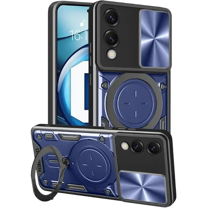 Etui na telefon Samsung Galaxy S25 EDGE Oxygen RR Niebieskie.webp