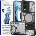 Etui na telefon Samsung Galaxy S25 EDGE Oxygen RR Srebrne + Super Folia.webp