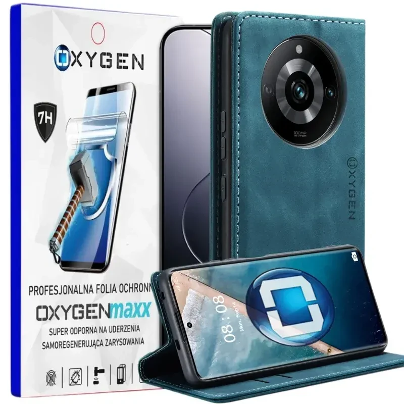 Etui na telefon Realme 11 Pro 11 Pro Plus Oxygen BooK Morskie +  Super Folia.webp