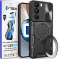 Etui na telefon Oppo Reno12 5G Oxygen RR Czarne + Super Folia.webp