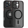 Etui na telefon pokrowiec OXYGEN mocny MAGSafe Czarne do Apple iPhone 15 PRO.webp