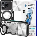 Etui na telefon Honor 400 Lite Oxygen RR Srebrne + Super Folia.webp