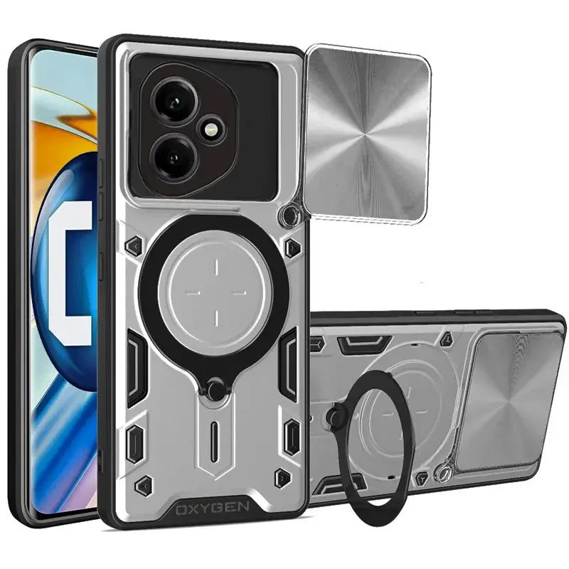 Etui na telefon Honor 400 5G Oxygen RR Srebrne.webp