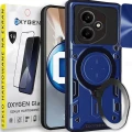 Etui na telefon Honor 400 5G Oxygen RR Niebieskie + Szkło Hartowane 9H.webp