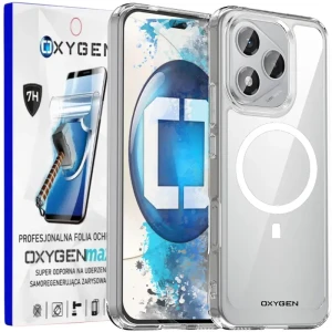Etui na telefon Honor 400 Lite Oxygen PURE MAGSafe Bezbarwne + Super Folia