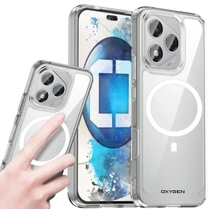 Etui na telefon Honor 400 Lite Oxygen PURE MAGSafe Bezbarwne