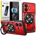 Etui na telefon Oppo A5 PRO 5G Oxygen RR MAGSafe Czerwone + Szkło Hartowane 9H.webp