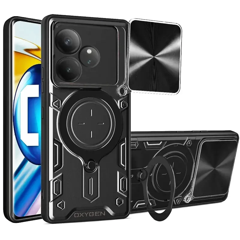 Etui na telefon Realme GT 6T 5G Oxygen RR Czarne.webp