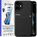Etui na telefon Honor 400 Oxygen IQS Czarne + Super Folia.webp