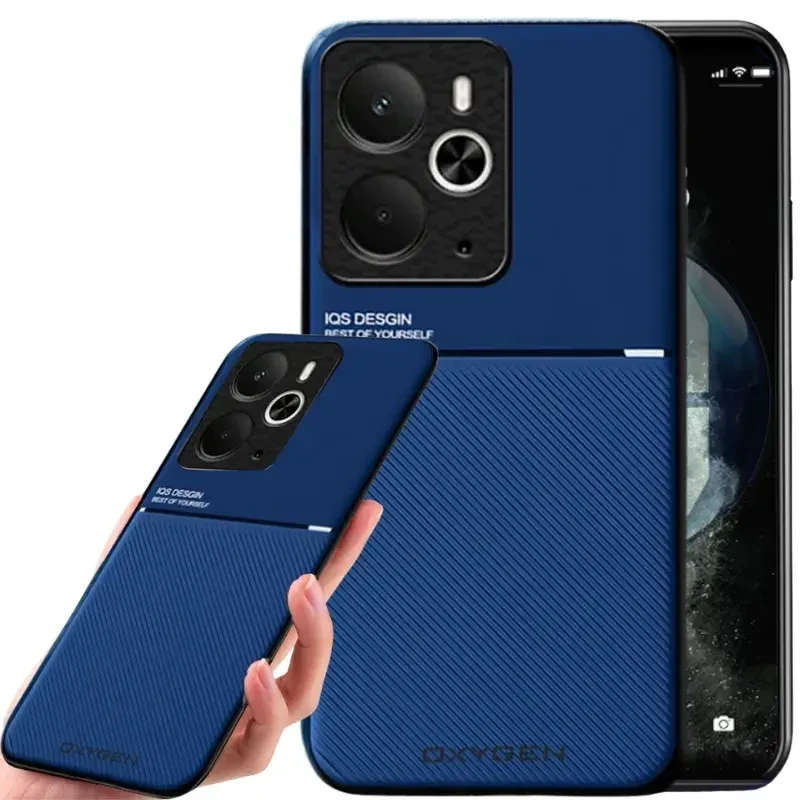 Etui do telefonu Realme 14 5G Niebieskie Oxygen IQS.webp