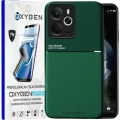 Etui do telefonu Realme 14 5G Zielone Oxygen IQS + Super Folia.webp