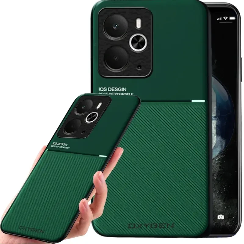 Etui do telefonu Realme 14 5G Zielone Oxygen IQS.webp