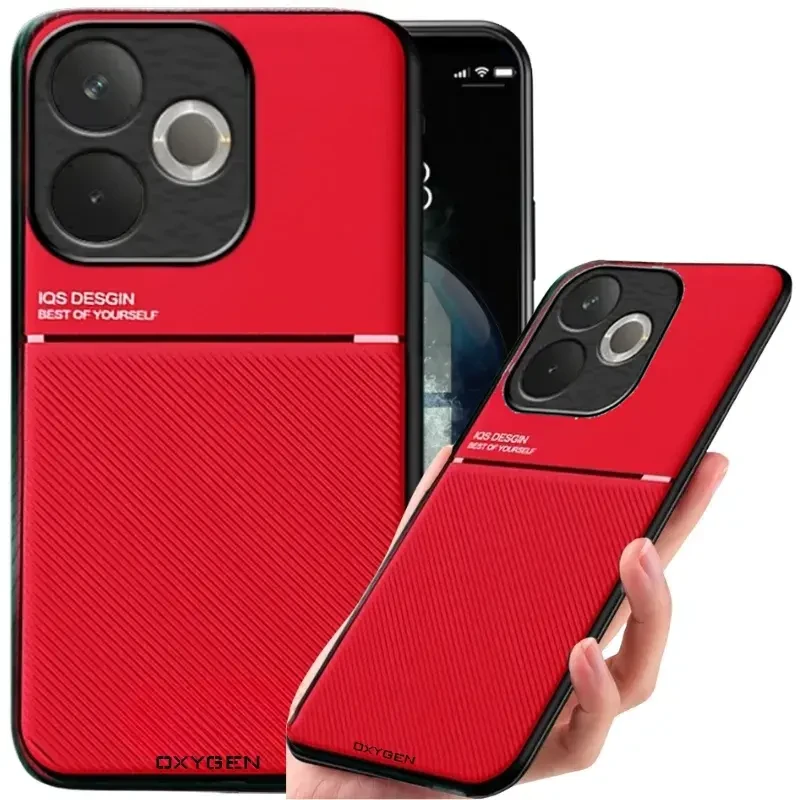 Etui do telefonu Oppo A5 PRO 5G Czerwone Oxygen IQS.webp