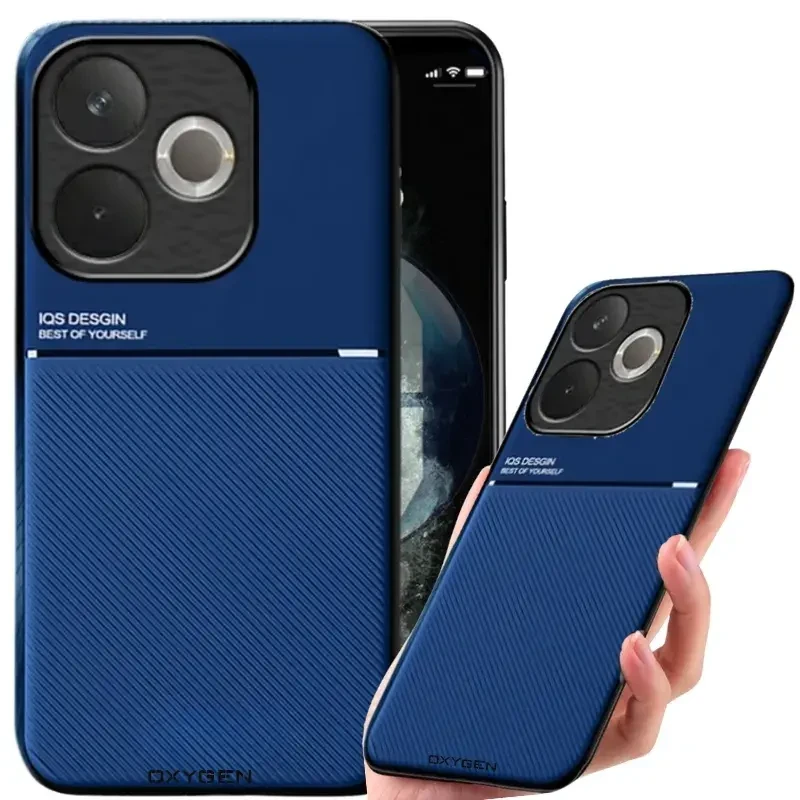 Etui do telefonu Oppo A5 PRO 5G Niebieskie Oxygen IQS.webp