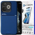 Etui do telefonu Oppo A5 PRO 5G Niebieskie Oxygen IQS + Super Folia.webp