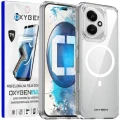 Etui do telefonu Honor 400 Bezbarwne Oxygen PURE MAGSafe + Super Folia.webp