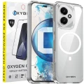 Etui do telefonu Honor 400 Bezbarwne Oxygen PURE MAGSafe + Szkło Hartowane 9H.webp