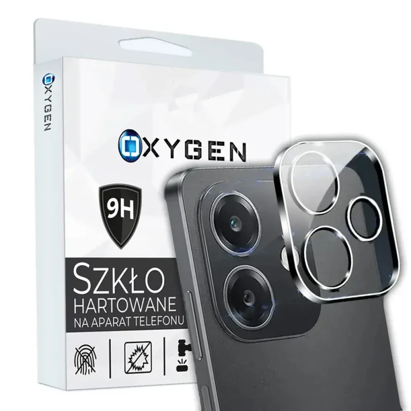 Szkło na aparat Oppo A5 PRO 5G hartowane Oxygen.webp