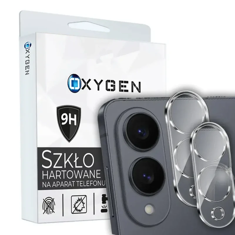2x Szkło na aparat Samsung Galaxy S25 EDGE hartowane Oxygen.webp