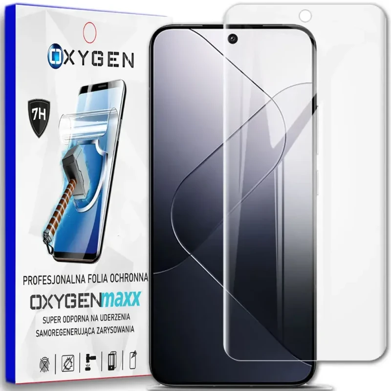 SUPER Folia na telefon OXYGEN Samoregenerująca ochrona na ekran