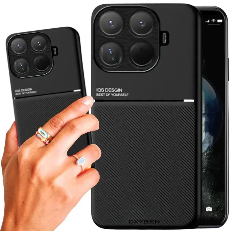 Etui na telefon Xiaomi 15T PRO Czarne Oxygen IQS