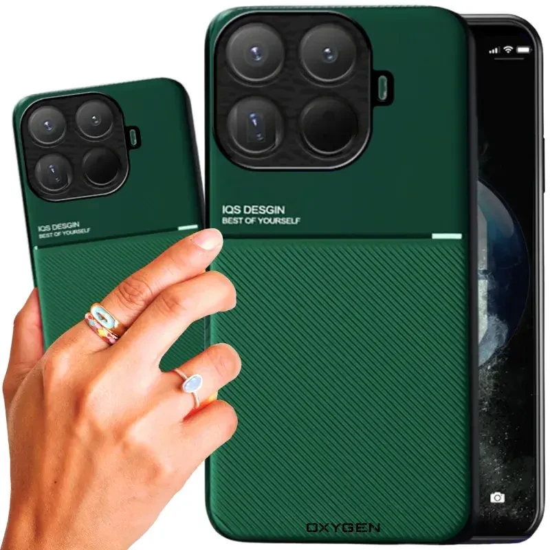 Etui na telefon Xiaomi 15T PRO Zielone Oxygen IQS