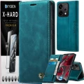 Etui na telefon Oppo Reno14 PRO Morskie Oxygen BooK + Szkło Hartowane X-HARD