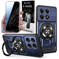 Etui na telefon Xiaomi 15T Oxygen RR MAGSafe Niebieskie + Szkło Hartowane X-HARD