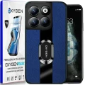 Etui na telefon Motorola EDGE 70 Oxygen PAX Niebieskie + Super Folia