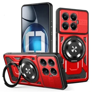 Etui na telefon Xiaomi 15T PRO Oxygen RR MAGSafe Czerwone