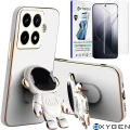Etui na telefon Xiaomi 15T PRO Białe Oxygen Astro + Super Folia