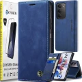 Etui na telefon Xiaomi Redmi 15 Niebieskie Oxygen BooK + Szkło Hartowane 9H
