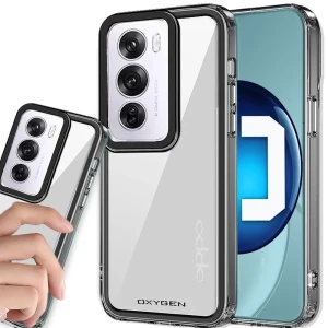 Etui na telefon Oppo Reno12 PRO Oxygen Pure Szare