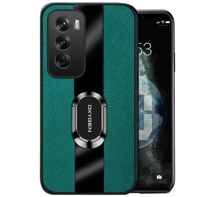 Etui na telefon Oppo Reno12 PRO Zielone Oxygen Pax