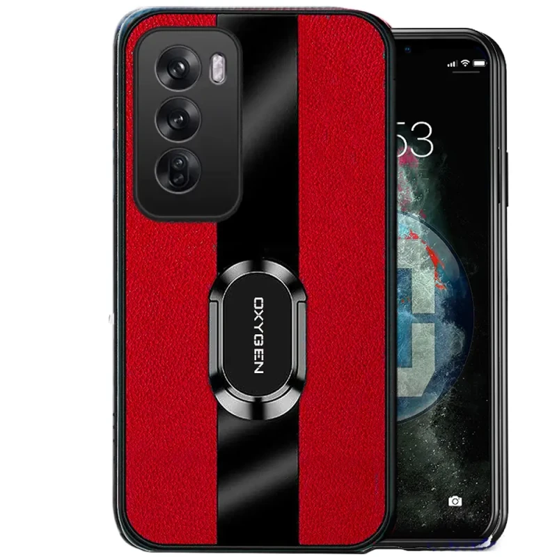 Etui na telefon Oppo Reno12 5G Czerwone Oxygen Pax