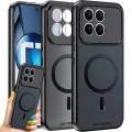 Etui na telefon Xiaomi Poco F8 Pro Czarne Oxygen MAGSafe