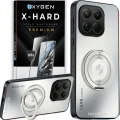 Etui na telefon Xiaomi 15T 5G Białe Oxygen LeaS MAGSafe  + Szkło Hartowane X-HARD