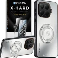 Etui na telefon Xiaomi 15T PRO 5G Białe Oxygen LeaS MAGSafe  + Szkło Hartowane X-HARD