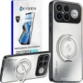 Etui na telefon Xiaomi Poco F8 Ultra Białe Oxygen LeaS MAGSafe + Super Folia