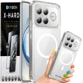 Etui na telefon Xiaomi Poco F8 Ultra Bezbarwne Oxygen PURE MAGSafe + Szkło Hartowane X-HARD