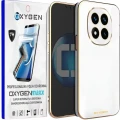 Etui na telefon Xiaomi Redmi Note 15 PRO PLUS Oxygen GLOW Białe + Super Folia
