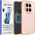 Etui na telefon Xiaomi Redmi Note 15 PRO PLUS Oxygen GLOW Różowe + Super Folia