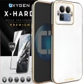 Etui na telefon Realme GT 8 Pro Oxygen GLOW Białe + Szkło Hartowane X-HARD