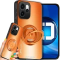 Etui na telefon Oppo Reno15 F FS Pomarańczowe Oxygen LeaS MAGSafe