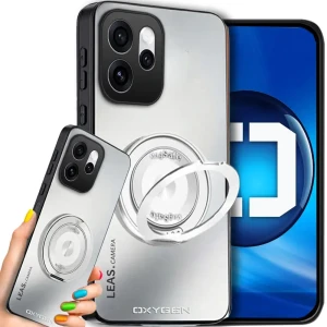 Etui na telefon Oppo Reno15 Pro Max Białe Oxygen LeaS MAGSafe