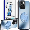 Etui na telefon Oppo Reno15 Pro Max Niebieskie Oxygen LeaS MAGSafe  + Super Folia