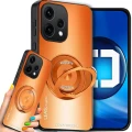 Etui na telefon Oppo Reno15 5G Pomarańczowe Oxygen LeaS MAGSafe